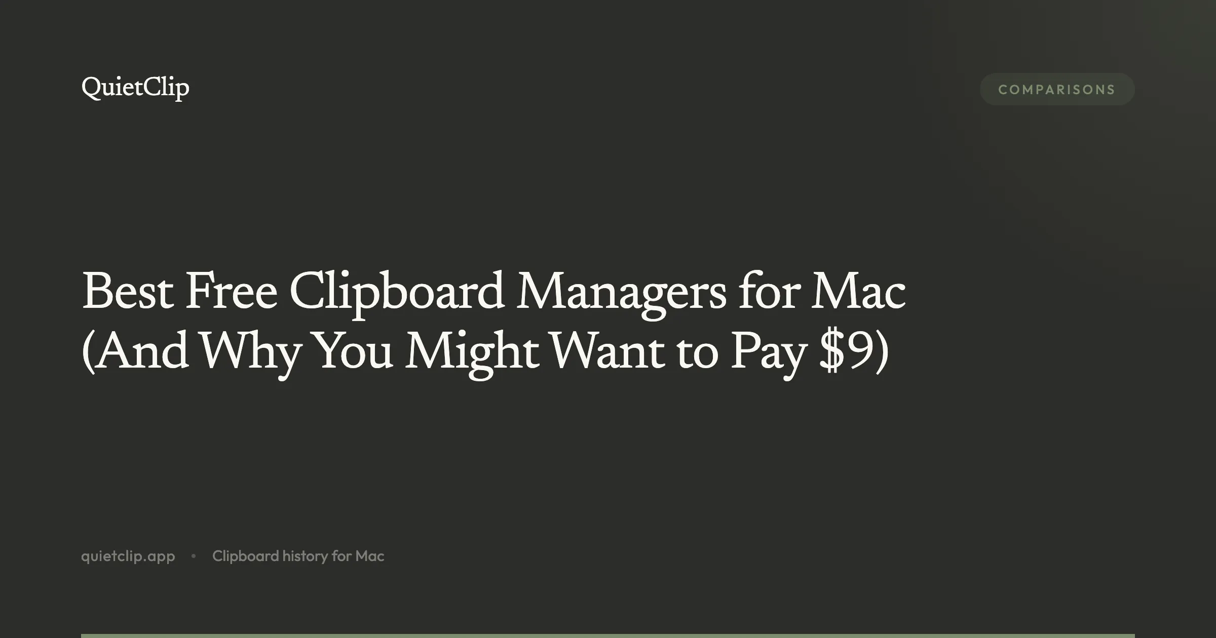 Best Free Clipboard Managers for Mac (And Why You Might Want to Pay $9)